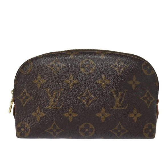 LOUIS VUITTON Monogram Pochette Cosmetic PM Cosmetic Pouch M47515 LV Auth 82206 - Picture 13 of 16
